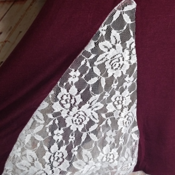 CW Classic | Women's Long Sleeve Lace Tunic NWOT - Picture 7 of 8